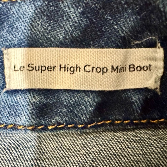 FRAME DENIM EUC 29 Le Super High Straight Mini Boot - Picture 3 of 7